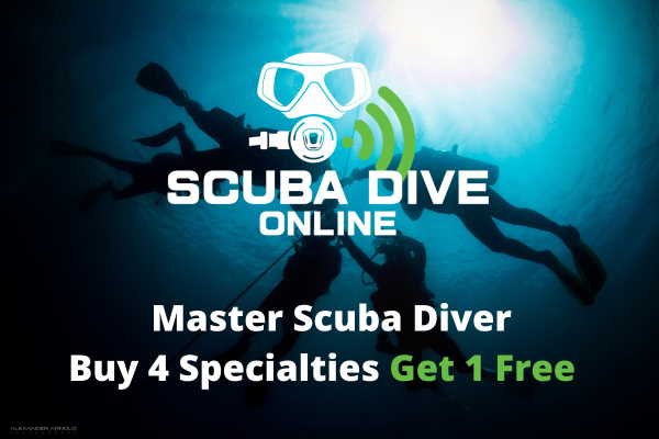 Promotion PADI Master Scuba Diver