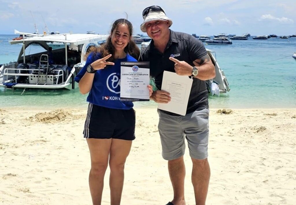 PADI IDC at PKT Diving, Phi Phi with Scuba Dive Online. Online learning.