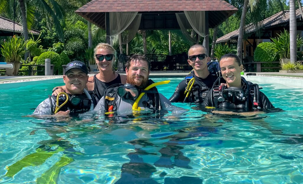 PADI IDC on Koh tao with Assava Diving and Scuba Dive Online.
