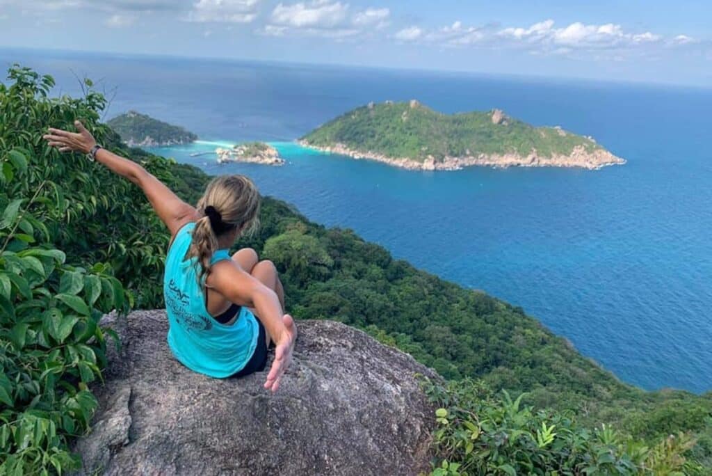 Koh Tao viewpoints. PADI IDC on Koh Tao with Scuba Dive Online.