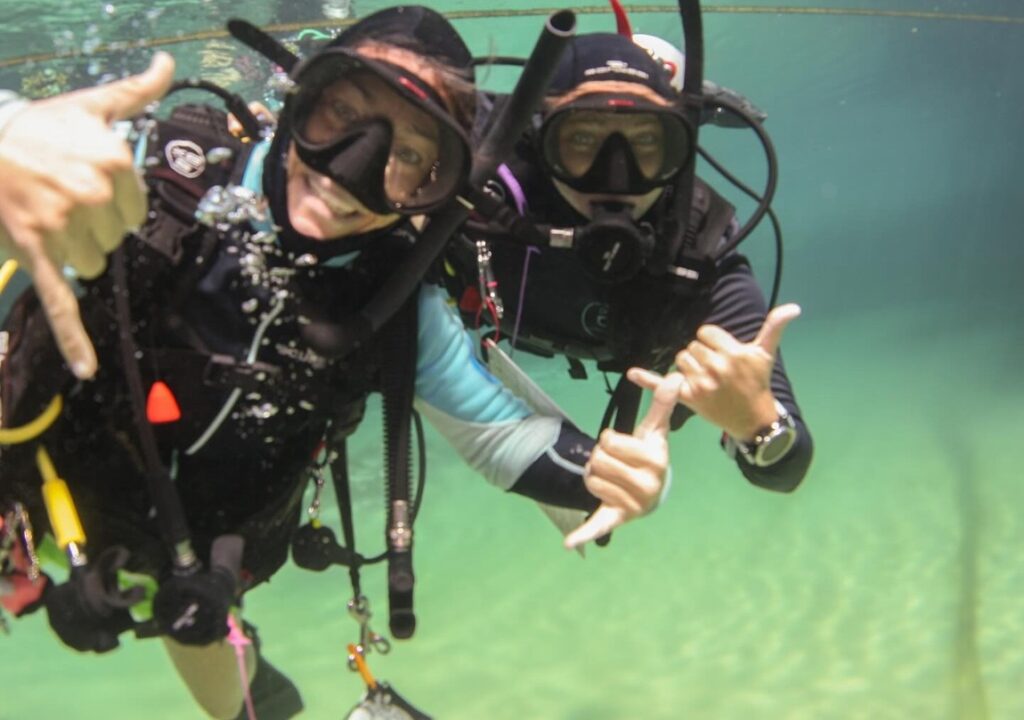 PADI Course Directors. PADI Women's Dive Day.