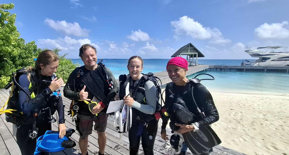 PADI IDC in the Maldives with Scuba Dive Online