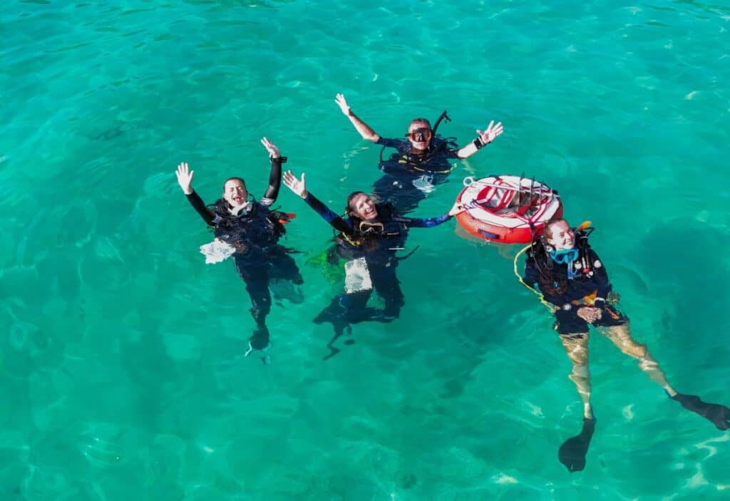 PADI Course Director Monique Richards. PADI IDC Phi Phi