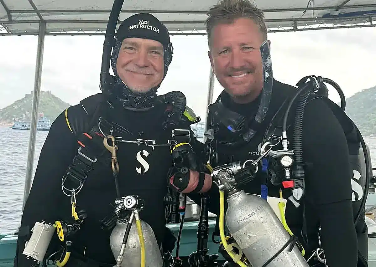 The PADI MSDT on Koh Tao. Self Reliant specialty