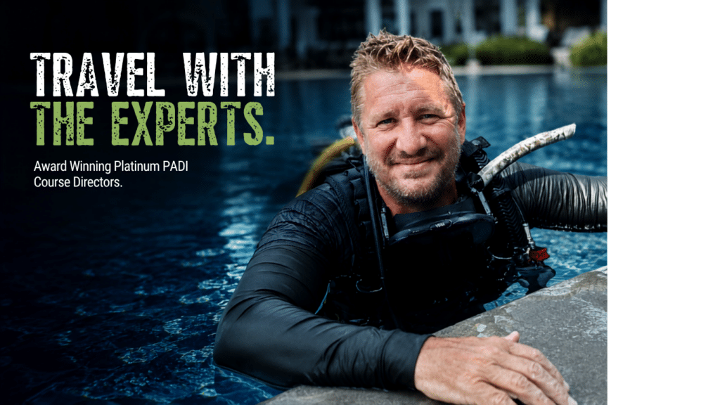 PADI Course Director, Neil Richards. Komodo Dive Trip with Scuba Dive Online.