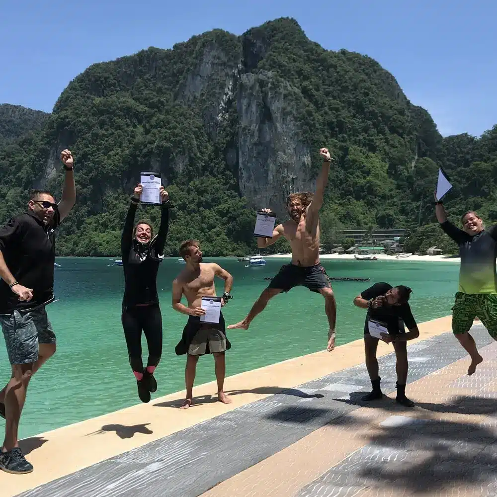 PADI IDC in Phi Phi at The Adventure Club